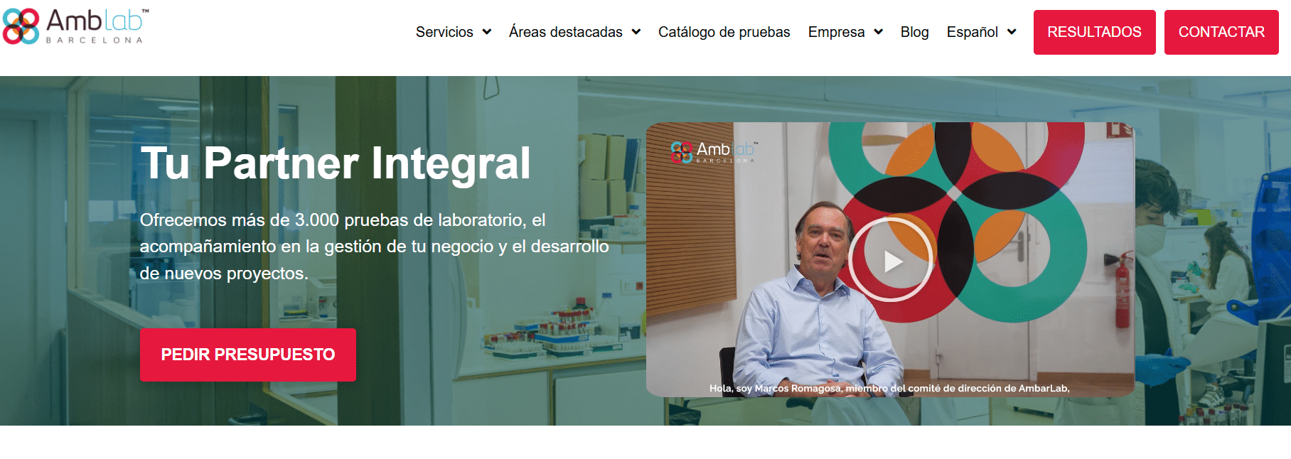 plan de crecimiento digital: Ambar Lab