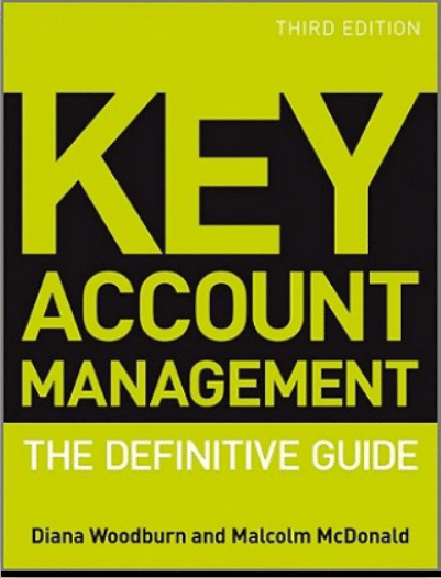 Imagen que muestra la tapa del libro Key Account Management: The Definitive Guide.